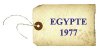 Egypte 1977