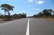 snelweg naar Zimbabwe